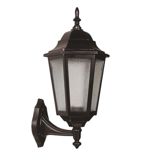 AVONNI BAP-68188-BSY Siyah Boyalı Dış Mekan Aydınlatma E27 ABS Polikarbon Cam 28x23cm