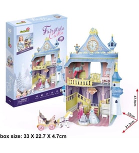 Cubic Fun Fairytale Castle 3D Puzzle 81 Parça