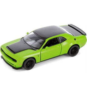 Kinsmart 2023 Dodge Challenger Srt Demon 170 Edition, Black/white - Kinsmart 5461D