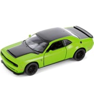 Kinsmart 2023 Dodge Challenger Srt Demon 170 Edition, Black/white - Kinsmart 5461D