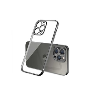 Apple iPhone 13 Pro Uyumlu Kılıf Zore Gbox Kapak (Siyah)