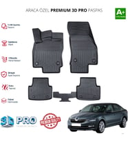SKODA OCTAVİA ARACA ÖZEL 3D PASPAS 2013 2014 2015 2016 2017