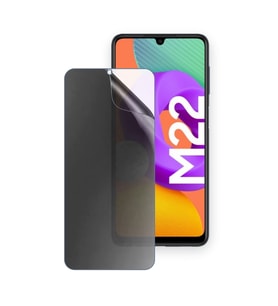 SChitec SAMSUNG Galaxy M22 Uyumlu Ön Yüzey Hayalet Privacy Hidrojel Ekran Koruyucu