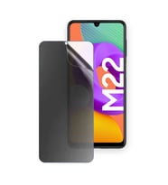 SChitec SAMSUNG Galaxy M22 Uyumlu Ön Yüzey Hayalet Privacy Hidrojel Ekran Koruyucu