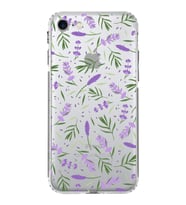 PrintiFy iPhone 8 ile Uyumlu Water Color 3  Kamera Korumalı Şeffaf  Kılıf