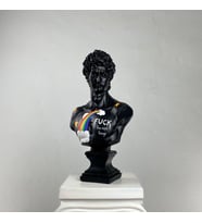 David 'F*** the Nice Things' Dekoratif Heykel, Pop Art Roma Yunan Heykelleri