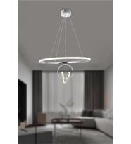 Eray Aydınlatma 2021-30 KR Led Krom Avize (Metal)