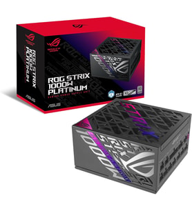 Rog-Strix-1000P Tam Modüler Güç Kaynaği, 80 Plus Plati̇num Serti̇fi̇kali, Atx 3.1, Gan Mosfet, “Gpu-
