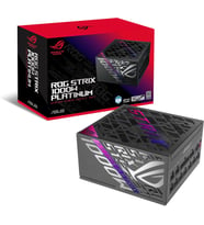 Rog-Strix-1000P Tam Modüler Güç Kaynaği, 80 Plus Plati̇num Serti̇fi̇kali, Atx 3.1, Gan Mosfet, “Gpu-
