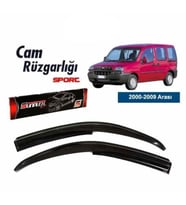 Fiat Doblo 1 Mugen Cam Rüzgarlığı 2000-2009 arası 2'li Sunplex (Beyaz)