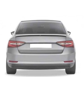 SKODA SÜPER B 2015-2019 PİANO BLACK BAGAJ SPOİLER