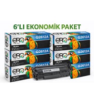 HP LaserJet 3020 Muadil Toner - 6'lı Ekonomik Paket