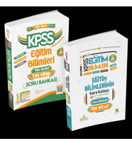 KPSS Eğitim Bilimleri KARAKUTU TEK KİTAP ve ANAMORFİK TEK KİTAP Tamamı Çözümlü S