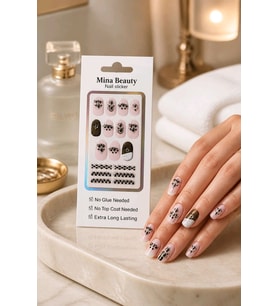 Tırnak Süsleme Sticker Yapışkanlı