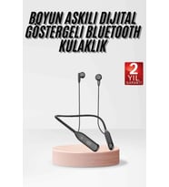 Kablolu Kulak İçi Bluetooth Kulaklık 100 Saat Anc Özellikli Boyun Bantlı