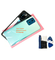 Tkgz Xiaomi Redmi NOTE 10 PRO (5G) KASA Arka Pil Batarya Kapağı (TAMİR SETİ) MAVİ