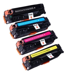 Hp Cb540A 540A 541A 542A 543A Toner Takım Muadil Set