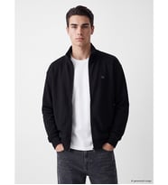 LC WAIKIKI Siyah Dik Yaka Erkek Fermuarlı Sweatshirt
