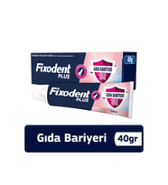 FİXODENT PLUS DİŞ PROTEZ YAPIŞTIRICI TAT İÇERMEZ KREM 40 GR