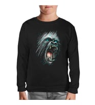 Goril Siyah Çocuk Sweatshirt
