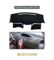 TOYOTA Yaris (2005-2013)TORPİDO KORUMA HALISI GRİ KENAR