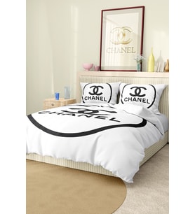 Marcalanya Çift Kişilik Nevresim Takımı Pamuklu Saten Kumaş 6 Parça 3D Dijital Baskı Duvet Cover Set Model.