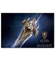 Warcraft Kılıç Yakın Çekim MDF Tablo