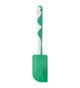 IKEA GUBBRÖRA yeşil-beyaz 25 cm spatula
