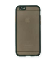 Apple iPhone 6 Kılıf Montreal Silikon Kapak - Yeşil