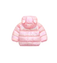Petityu Teddy Şirin Şişme Mont - Açık Pembe