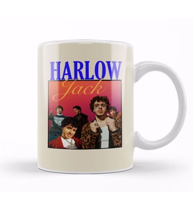 Jack Harlow Retro Tee Kupa Bardak Porselen