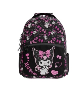 TMN 615540 KUROMİ GÖRSELLİ OKUL SIRT ÇANTASI 3146 PEMBE SİYAH