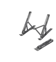 Ayarlanabilir Katlanabilir Tablet Ve Laptop Standı Metal Siyah ND8031