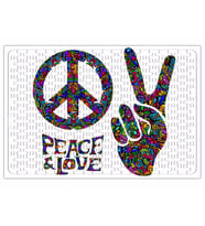 Zafer Ve Barış İşareti Peace Lowe Puzzle 240 Parça Yapboz
