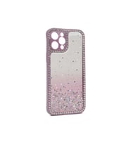 Apple iPhone 12 Pro Max Uyumlu Kılıf Zore Fensi Kapak (Rose Gold Altın)