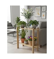 Modern Yan Sehpa, Çiçek Standı, Kitap Standı, 2 Katlı