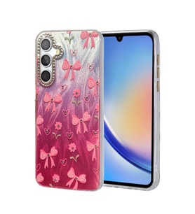 Samsung Galaxy A34 5g Kılıf Blade Aynalı Desenli Kapak - Desen 3