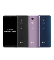 LG Q7 Plus / LG Q7 Arka Batarya Kapağı (Mavi)