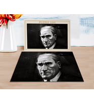 BK Home Karakalem Atatürk Tasarımlı 1000 Parça Profesyonel Puzzle-6