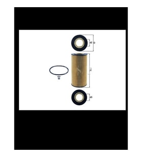 Mercedes W124 W140 W202 W210 Spr2801-904 Vito638 Yağ Filtresi OM601 OM602 OM604606 6061800009 Knecht
