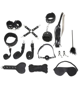 OdinsShop Fetiş Fantezi Serisi 17 Parça Mükemmel Set