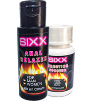 Sıxx 60 Ml Bay Bayan Analreıaxkrem +Erkeklere Özel Cinselgüç 30 Lu