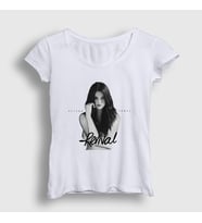 Presmono Kadın Beyaz Revival Selena Gomez T-Shirt 326683tt