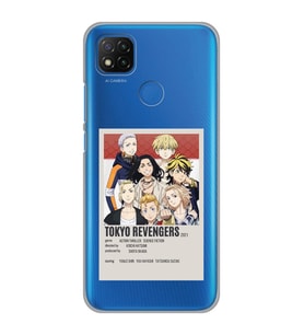 Xiaomi Redmi 9C / 10A Uyumlu Tokyo Revengers Poster Tasarımlı Şeffaf Telefon Kılıfı