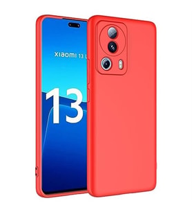 Coverzone Xiaomi 13 Lite ?le Uyumlu K?l?f Z-Mara Lansman Vieri Tam Koruma Arka Kapak Kamera Koruma �?k?nt?l? P�r�zs�z Y�zey K?rm?z?