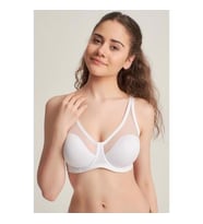 Le Jardin 9200 Tül Kaplı Soft Sütyen Fanette (Beyaz)