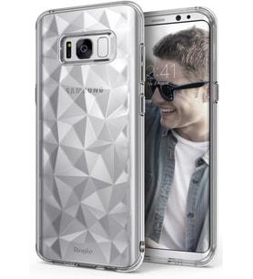 Ringke Air Prism 3D Elmas Yansıması Galaxy S8 Plus ile Uyumlu Kılıf Clear