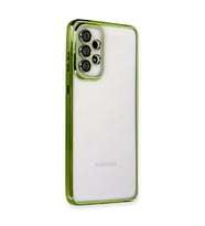 Samsung Galaxy A53 5g Kılıf Razer Lensli Silikon - Yeşil