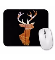 Deer Silhouette Mouse Pad