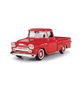 Motormax 1:24 1958 Chevy Apache Fleetside Pickup -Kırmızı Model Araba